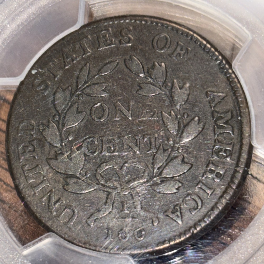 1802 Draped Bust Large Cent : PCGS VF25