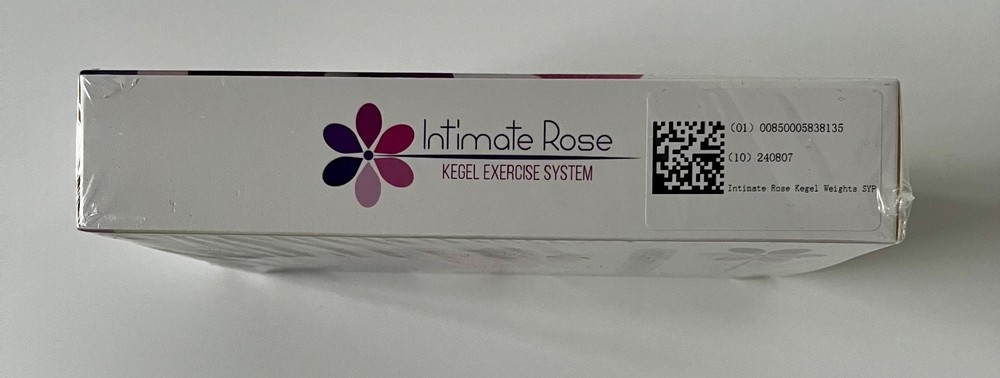 NEW Sealed Intimate Rose Kegel Exercise 6 Progressive Weights System