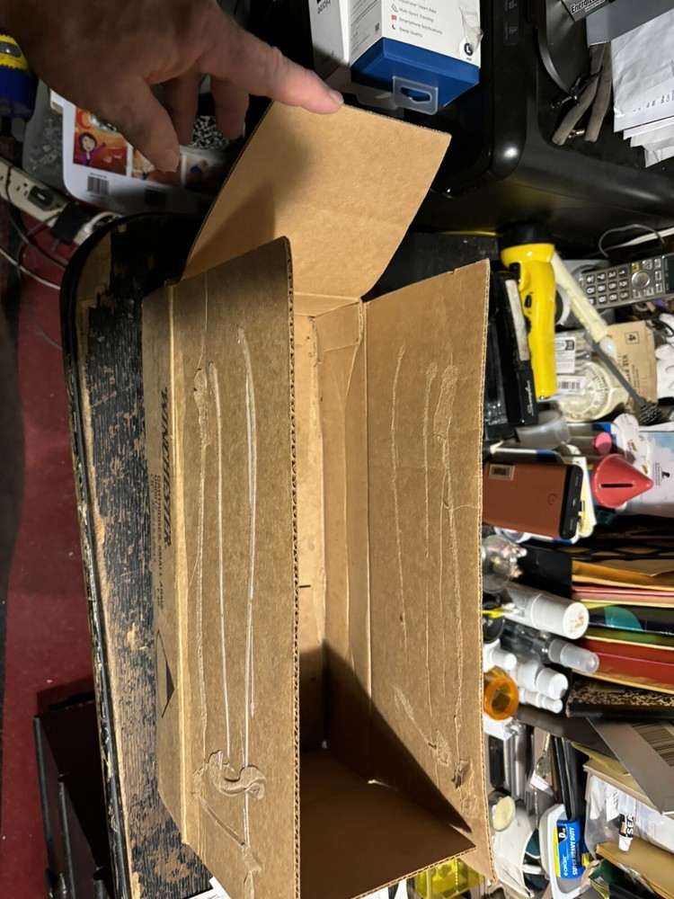 Cardboard Empty Ammo Case Box