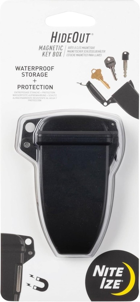 Large Waterproof Key Holder with Magnetic Mounting Durable Plastic Construction