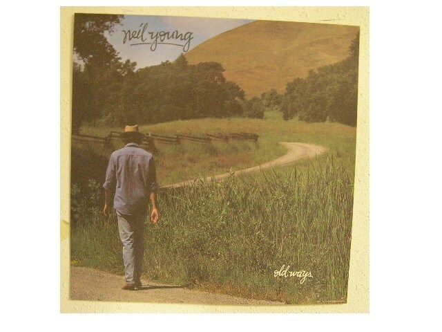 Neil Young Old Ways poster Flat