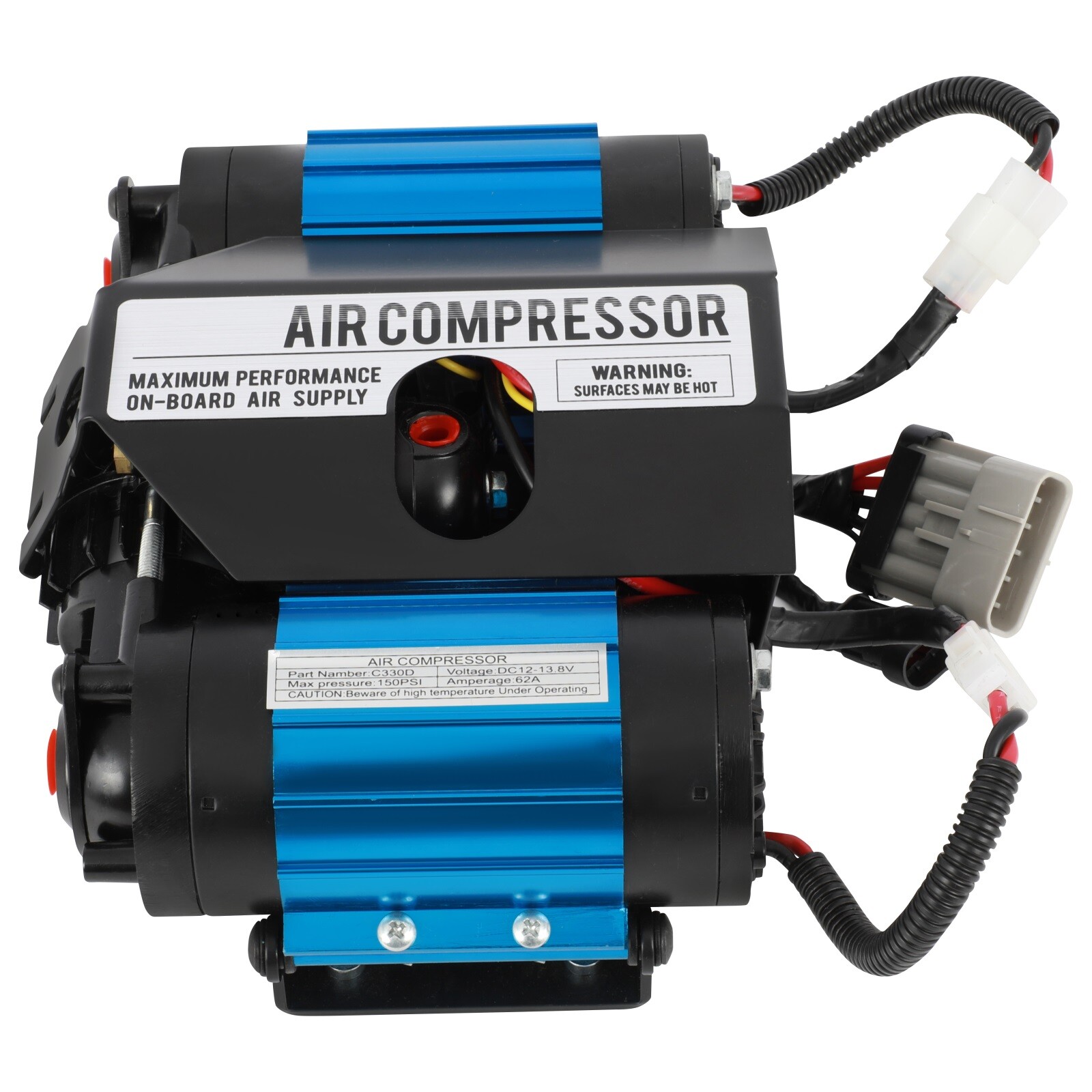 CKMTA12 Maximum Output Twin Motor 12V Universal Air Compressor Kit