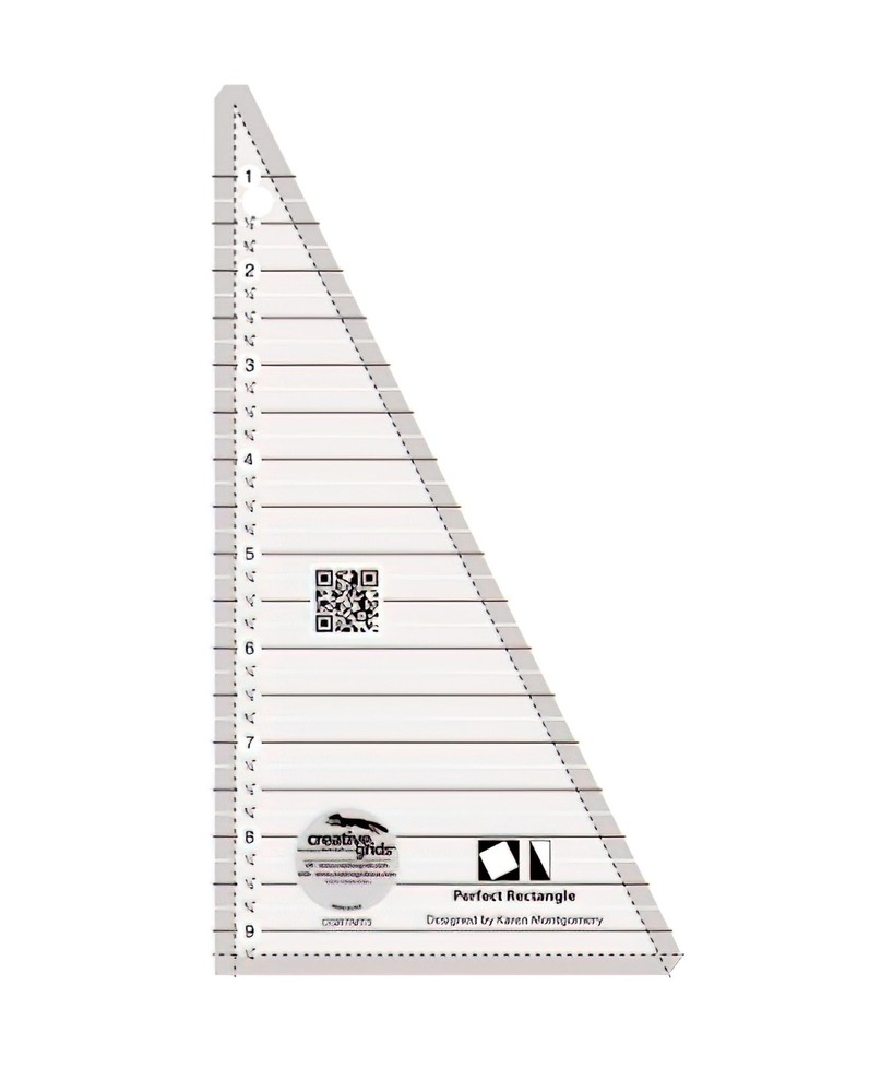 Creative Grids Perfect Rectangle Ruler 9-1/2in  CGRTMT3