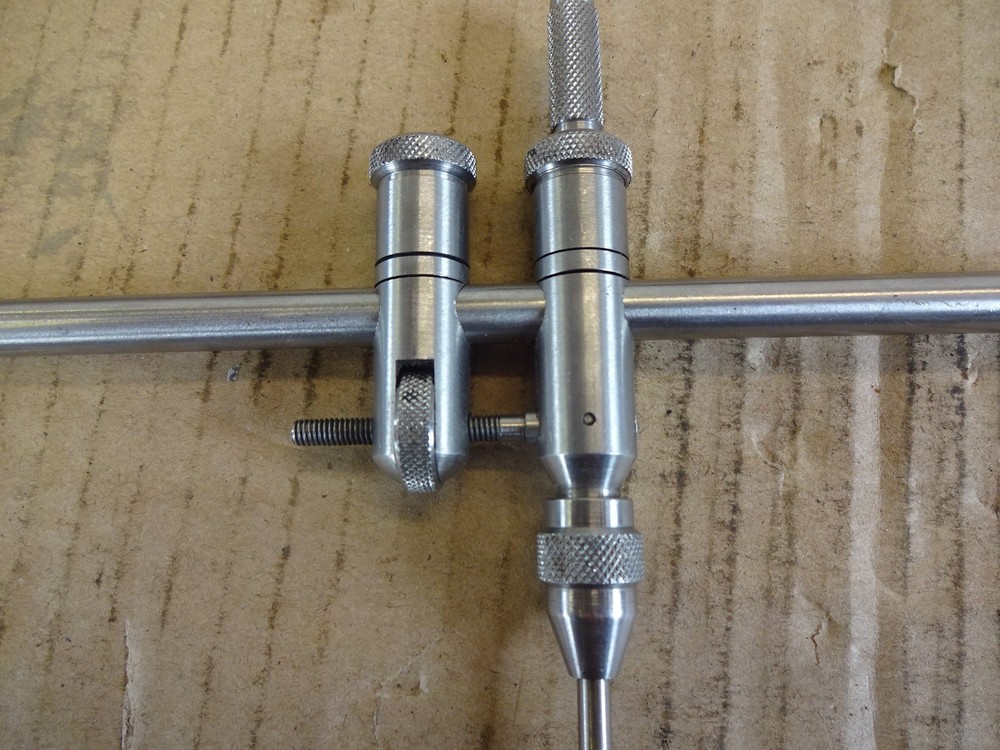 M & W Trammel set cased