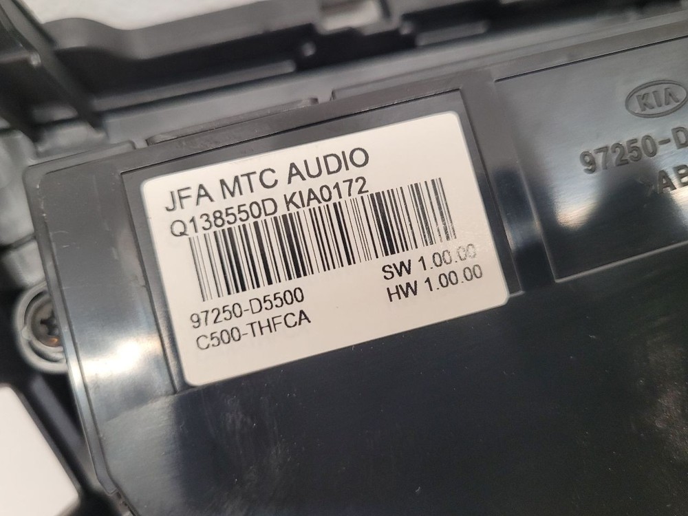 A/C Selector Switch fits 2016 Kia Optima manual temperature control ID 972