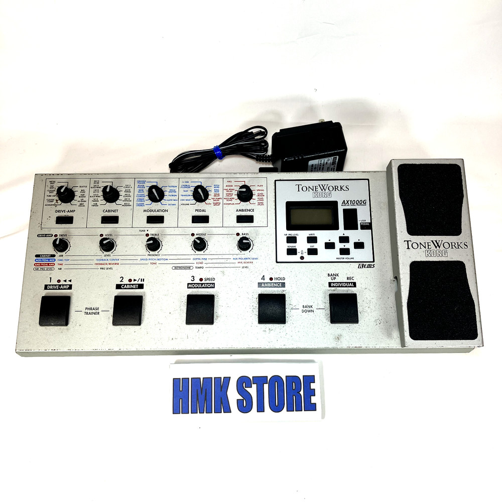 Korg Toneworks AX1000G Multi Effects Pedal Used Tested
