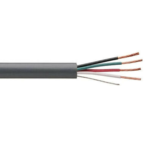 500' 16/4 Type CL3R/CMR Broadcast & Security Cable PVC Jacket Gray
