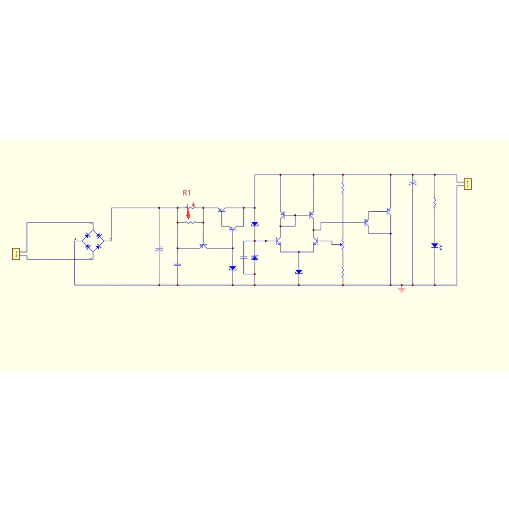 Fully Discrete Parallel A Regulated Power Supply (Single Rail5V ～36V) PCB Board