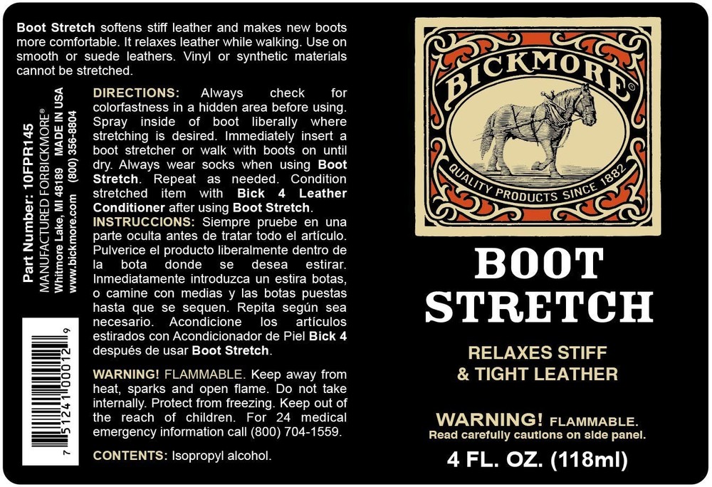 Boot & Shoe Professional Leather Stretcher Spray - Stretch Tight Fitting Boot...