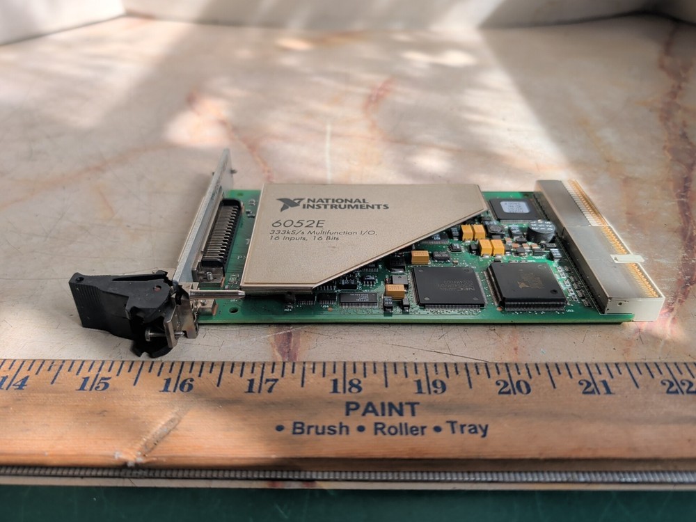 NATIONAL INSTRUMENTS 6052E MULTIFUNCTION I/O CARD
