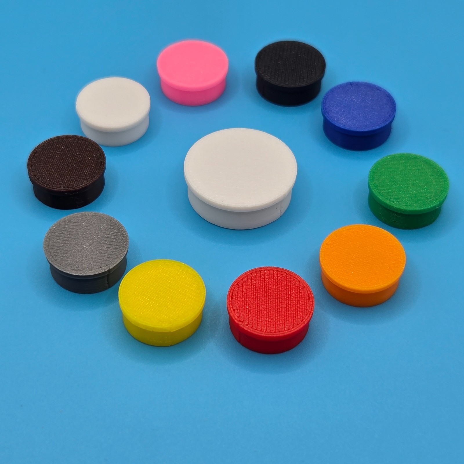 3ml Peptide Vial Caps (10-Pack) + 30ml BAC Water Cap | Assortment Free Shipping