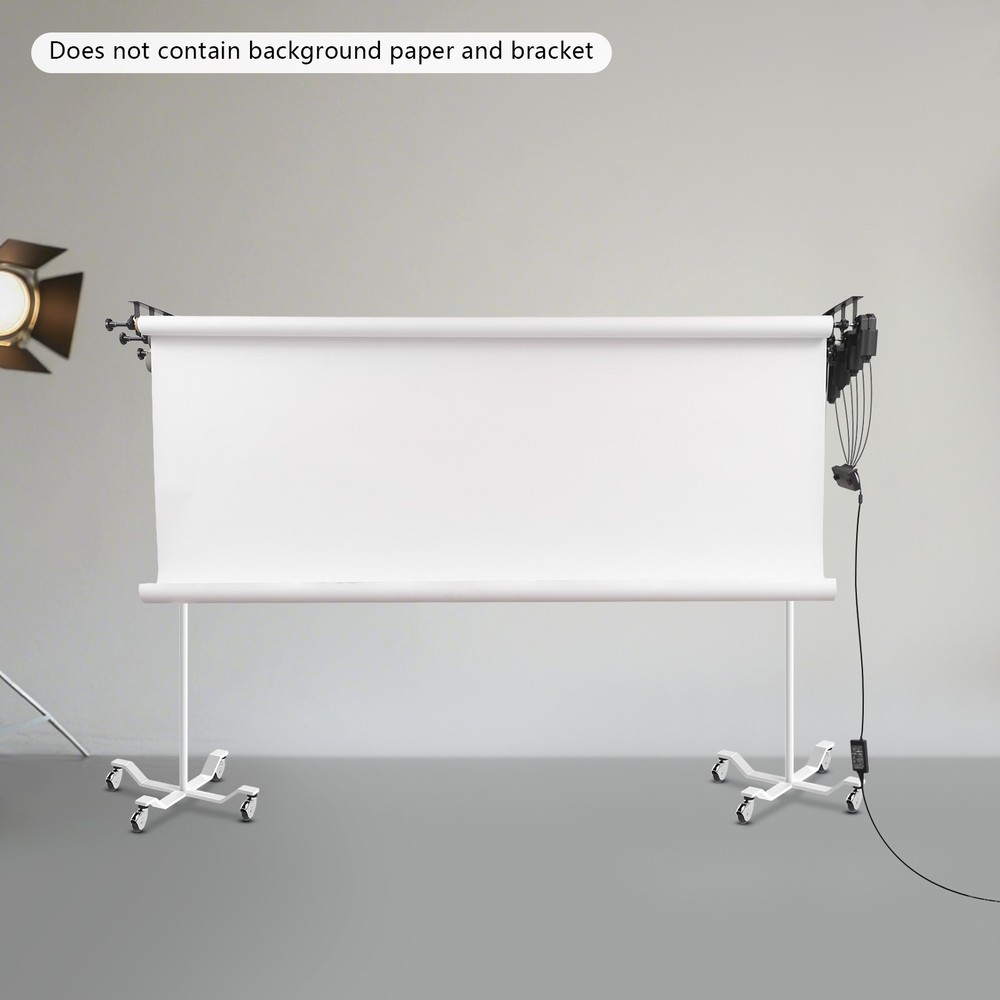 6 Rollers Photography Backdrop Roller & Remote Electric Background Mechanism