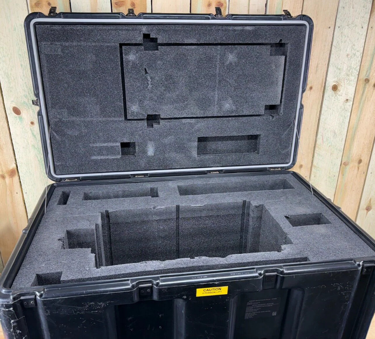 Pelican Hardigg Long Case 39"x23"x23" Black Waterproof Storage Footlocker