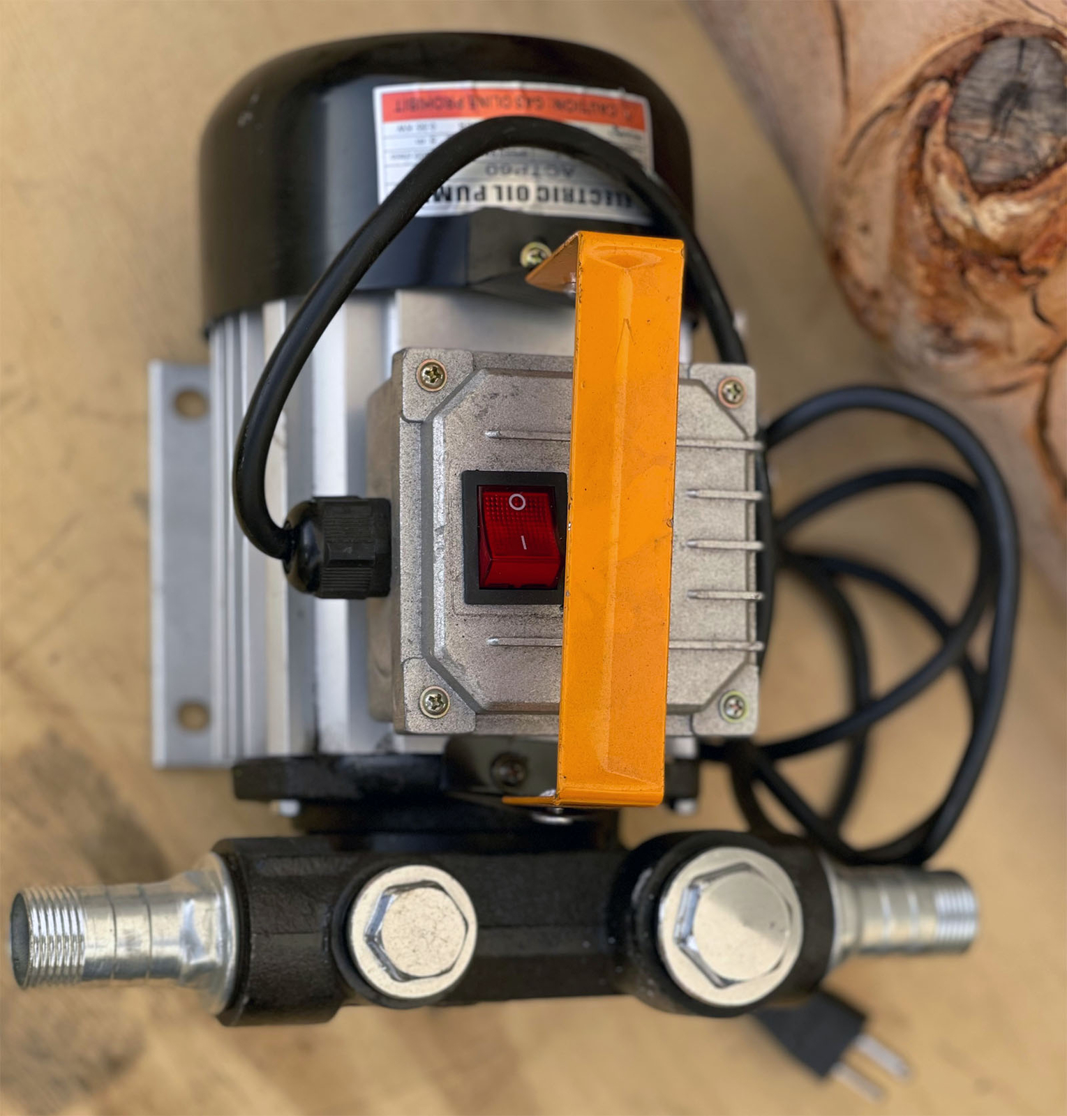 110V AC 16GPM Self Priming Electric Fuel Transfer Pump Oil Fuel Diesel Kerosene