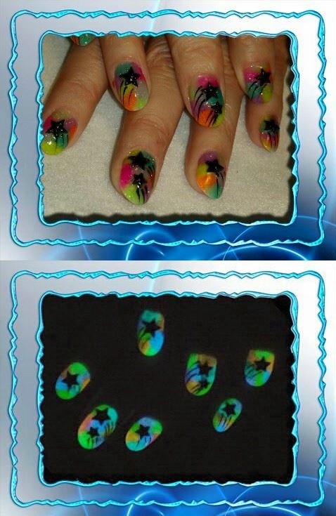 2oz DAY VISIBLE Glow in the Dark PIGMENT POWDERS now available in 12 Neon Colors