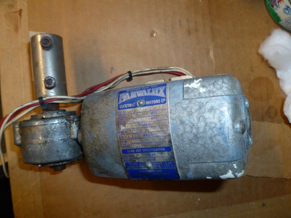 PARVALUXGEARMOTOR FOR ST OPTICAL COMPARATOR