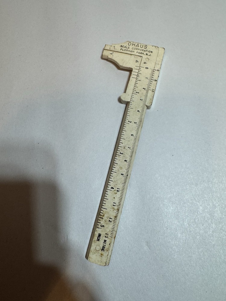 Vintage Plastic Ohaus Reloading Calipers