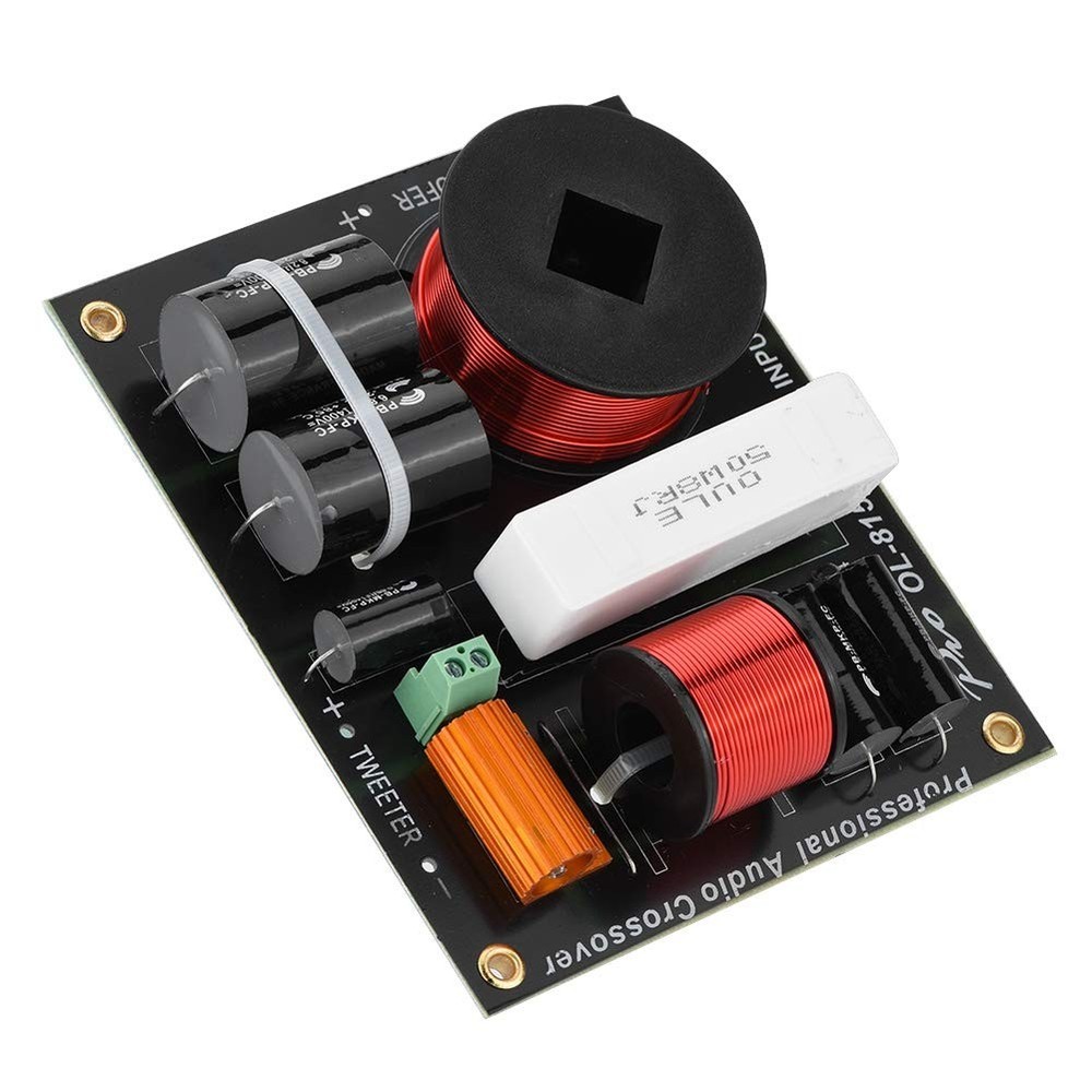 2-Way Frequency Divider Crossover Filter Professional Speaker Divider Partial...