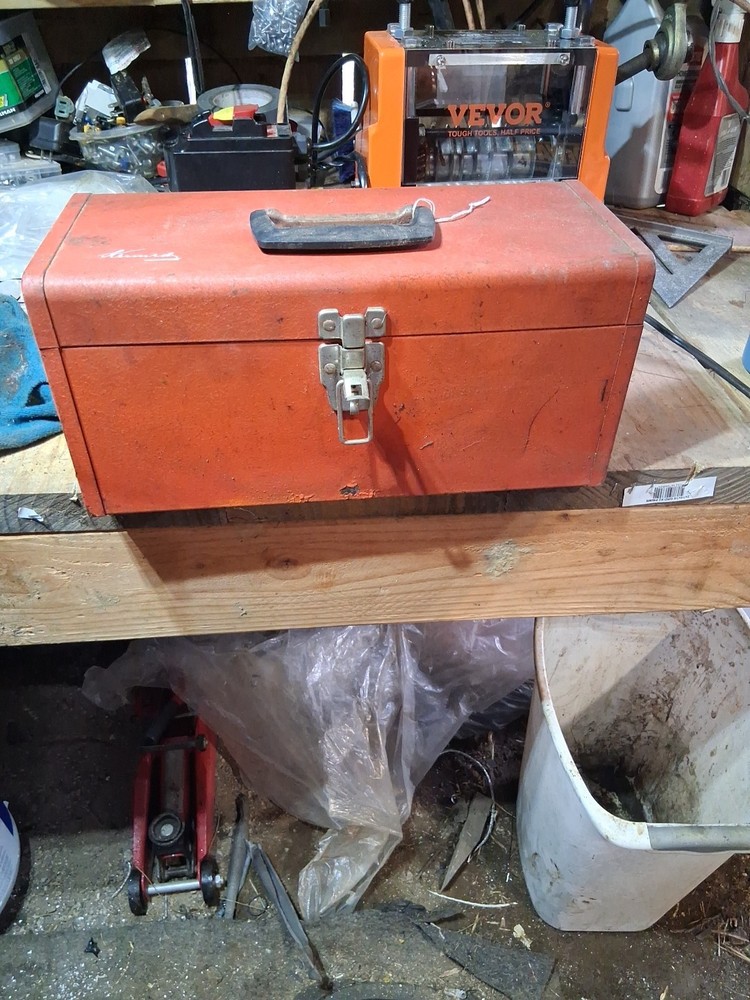 Vintage Kennethy Red Tool Box