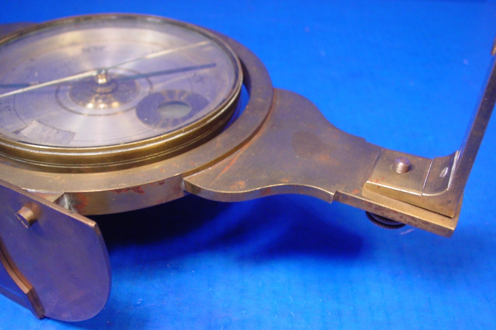 1870 James Reed Gimballed Mining Compass - RARE American Compass