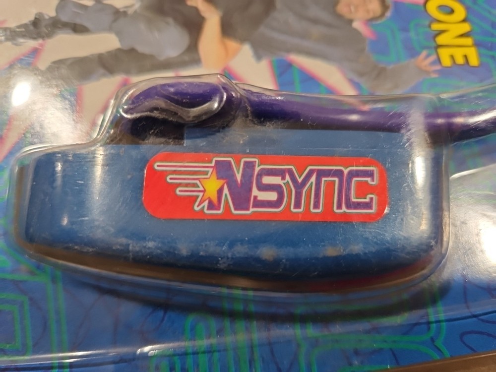 New NIB 2000 Zeeks NSYNC N'Sync Sing A Long FM Wireless Headset Microphone