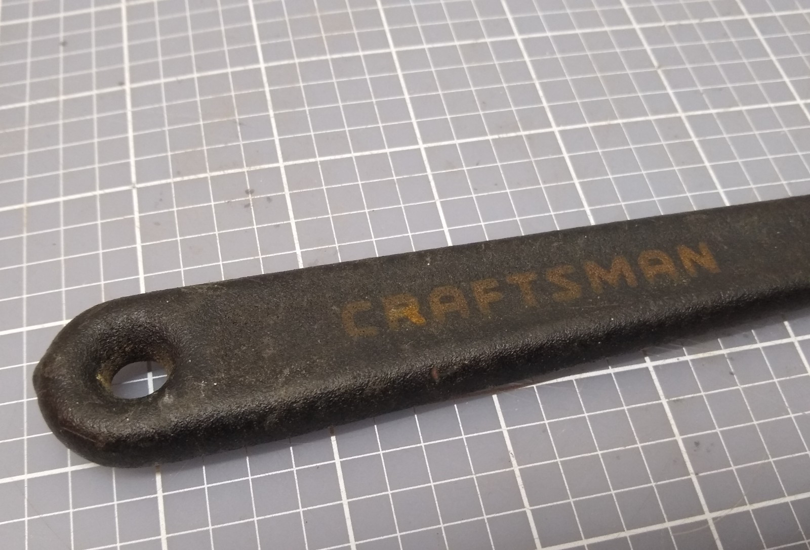 Sears Craftsman Professional Tools USA 8 Inch Adjustable Wrench WF 44167