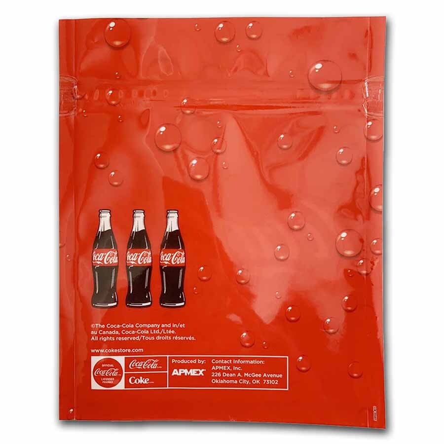 Coca-Cola® 5 oz Silver Struck Bar