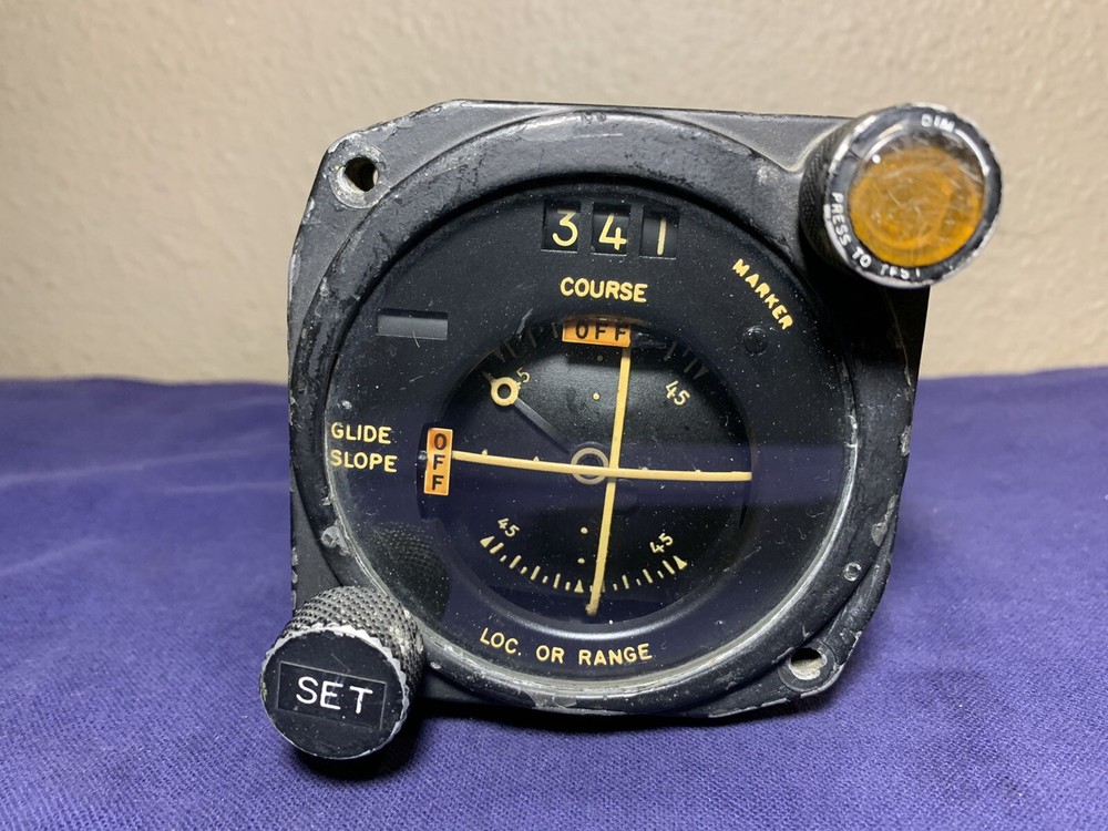 Vietnam Era 1967 Weston ID-351A/ARN Course Indicator