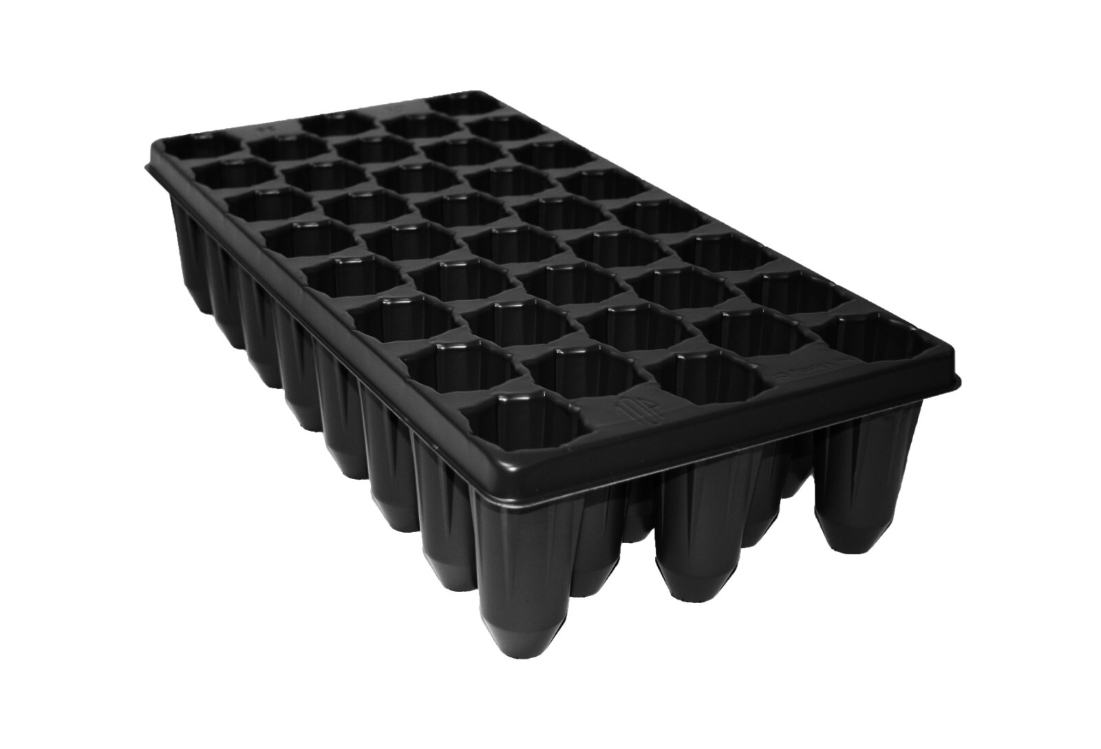 25 Plug Trays 38 Star-Shaped Deep Cells - Cell Depth 5" by T.O. Plastics