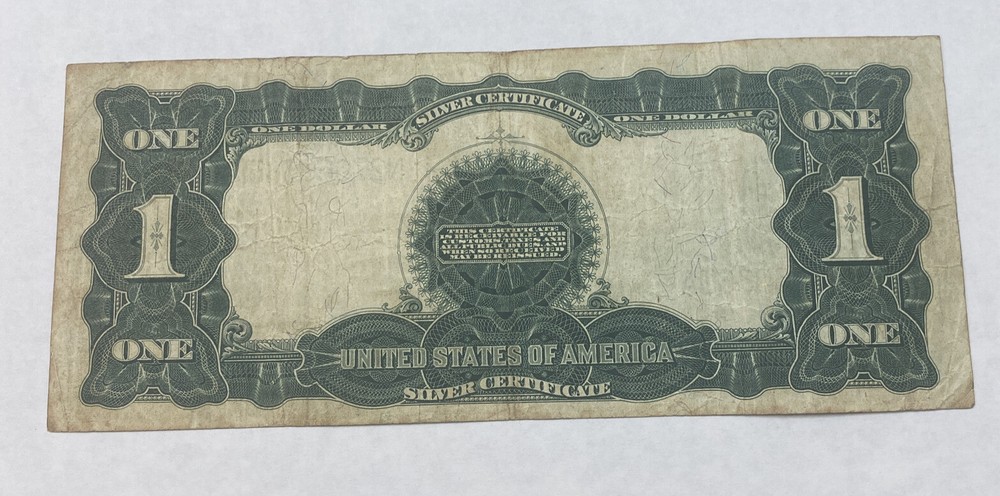 1899 1 black eagle silver certificate