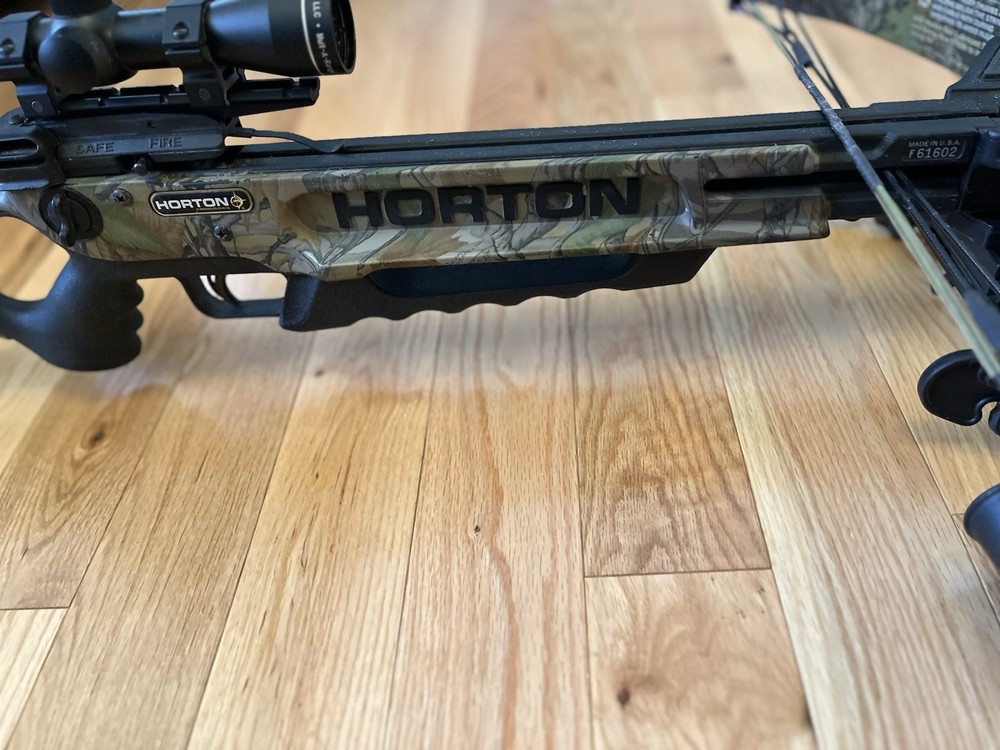 Horton Team Realtree Crossbow Package with Scope Archery