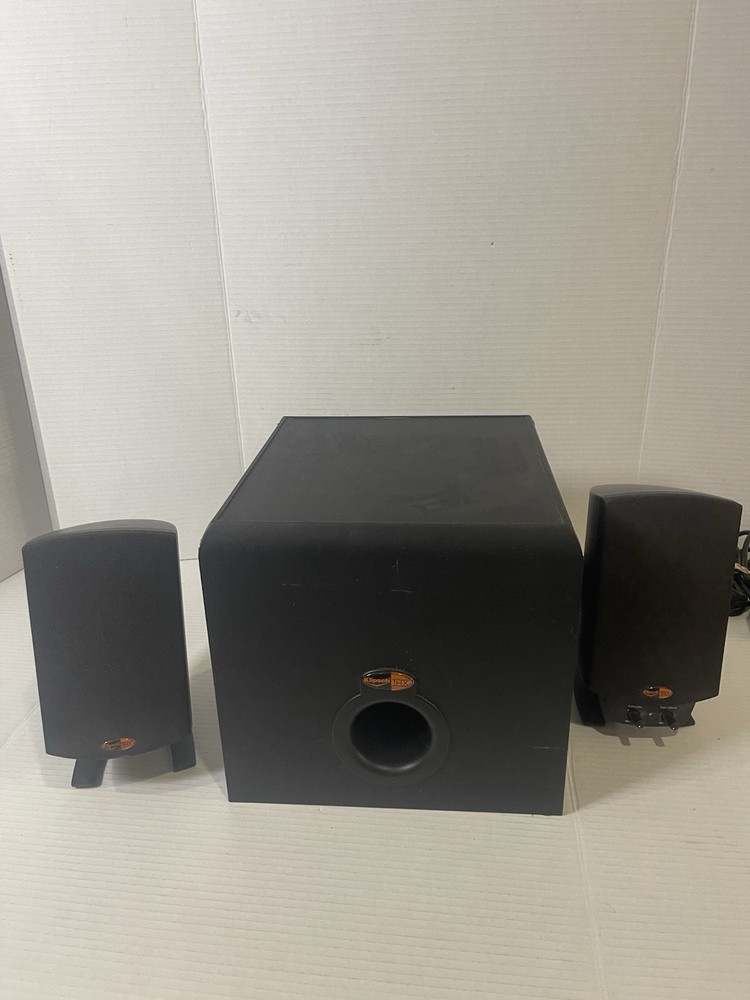 Klipsch ProMedia 2.1 THX® Certified Computer Speaker System Speakers & Subwoofer