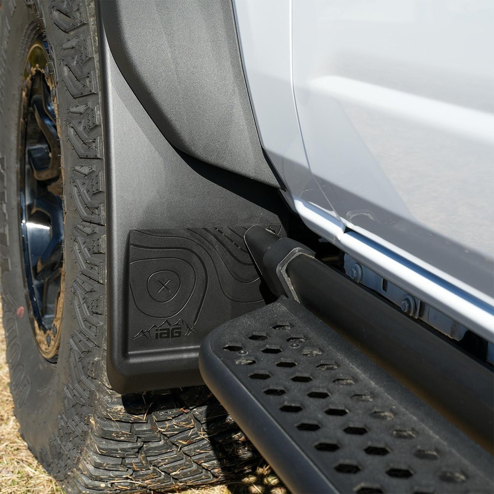 IAG Trail Shield Adjustable Mud Flaps for Ford Bronco 2021+ (Front & Rear Set)