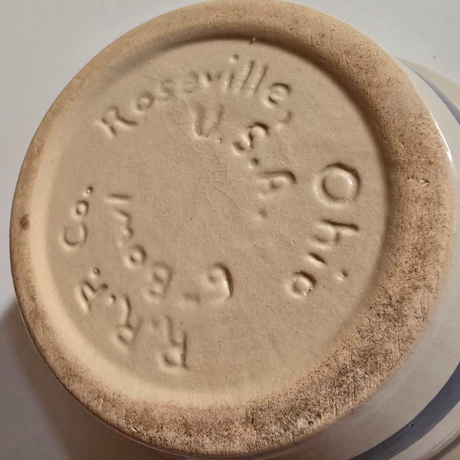 Robinson Ransbottom Pottery RRP Roseville Ohio Stoneware Bowl Planter Crock