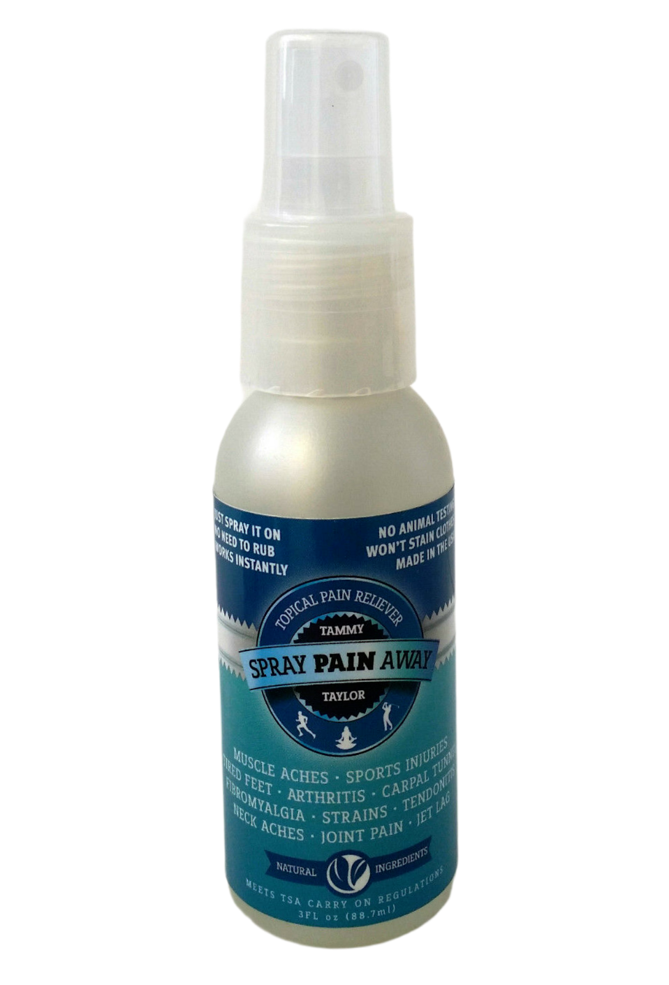 Tammy Taylor Nails - Spray Pain Away - 3oz/88.7ml