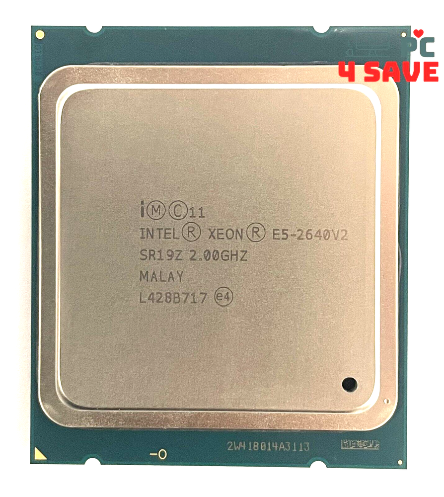 Intel Xeon E5-2640 V2 2.00GHz 8-Core 20MB LGA2011 Server CPU Processor SR19Z 95W