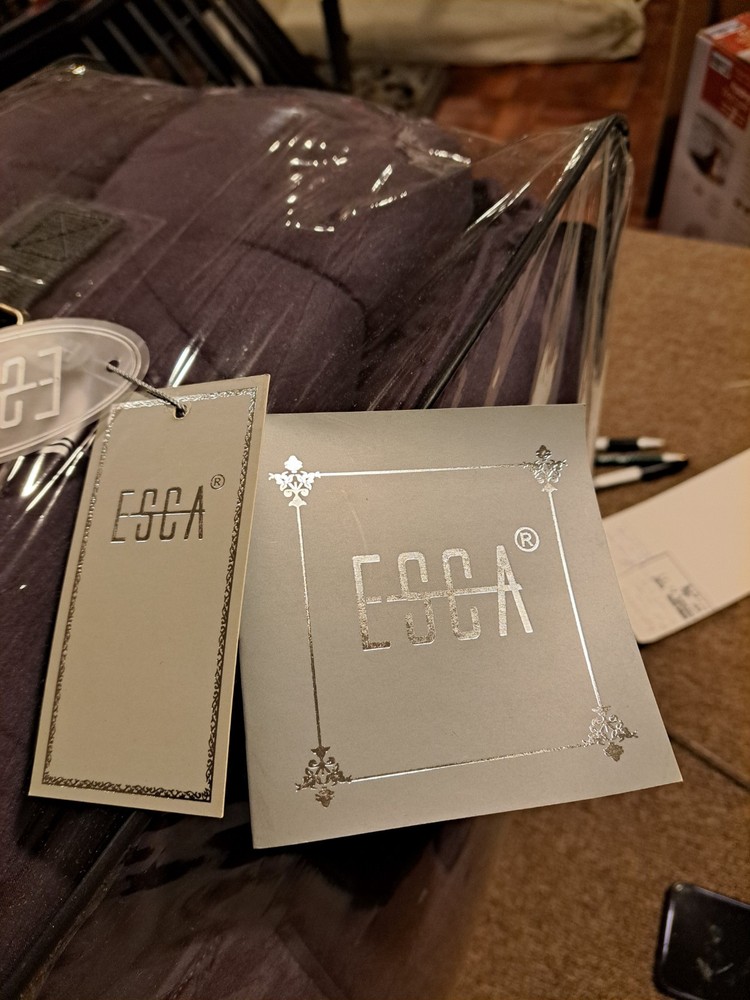 ESCA Luxury 7 Piece Comforter Set Queen