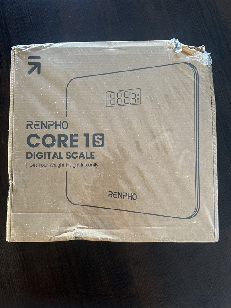 RENPHO Core 1S Digital Bathroom Scale - Black