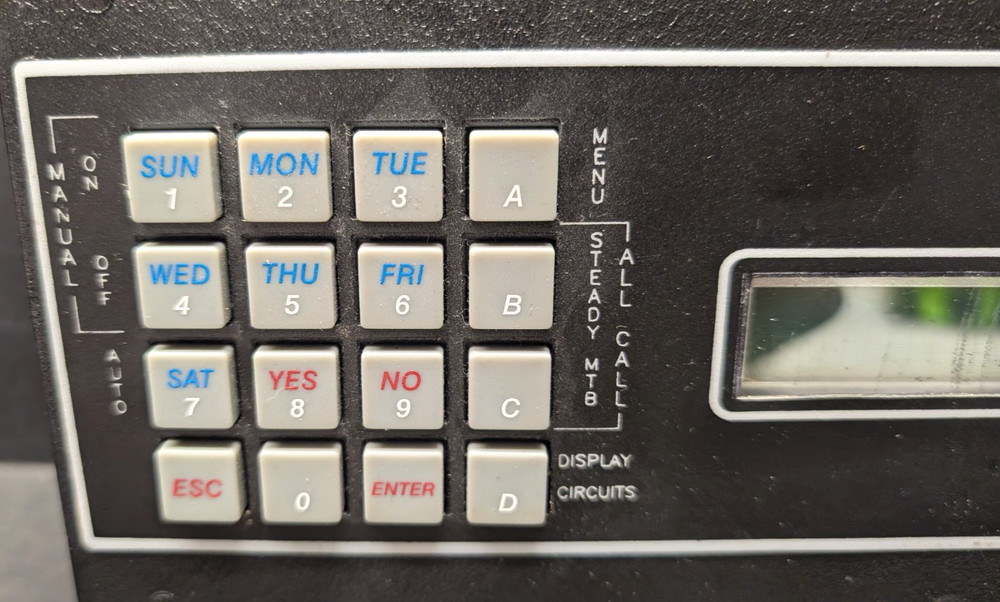 Standard Faraday 1462 Program Clock Time Controller Very Good Condition Works