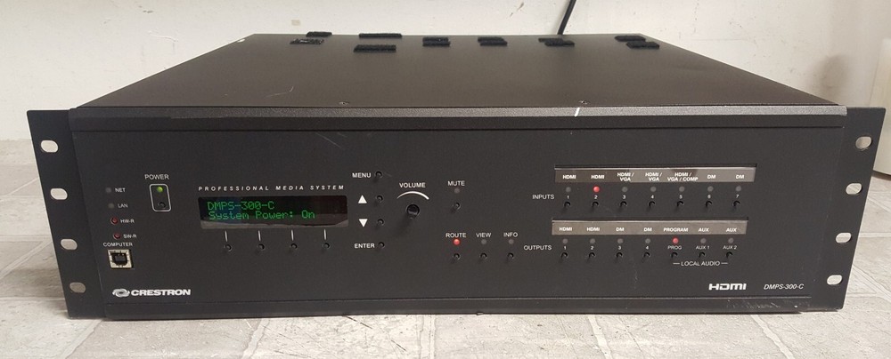Crestron DMPS-300-C HDMI Digital Media Presentation System READ