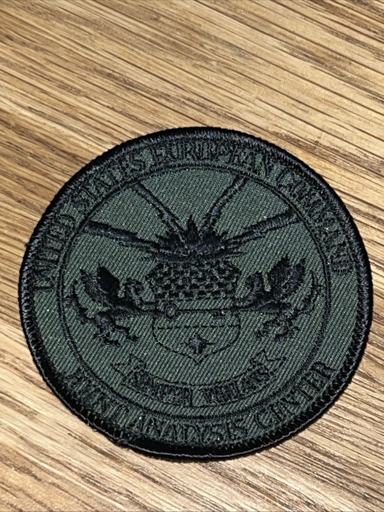 Vtg US Military European Command Joint Analysis Center Patch