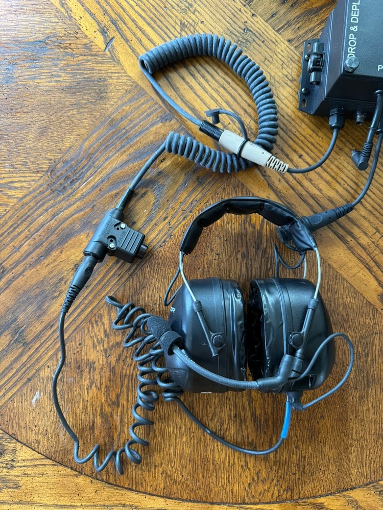 Atlantic Signal Drop & Deploy Portable Intercom System With 6 Peltor Headsets