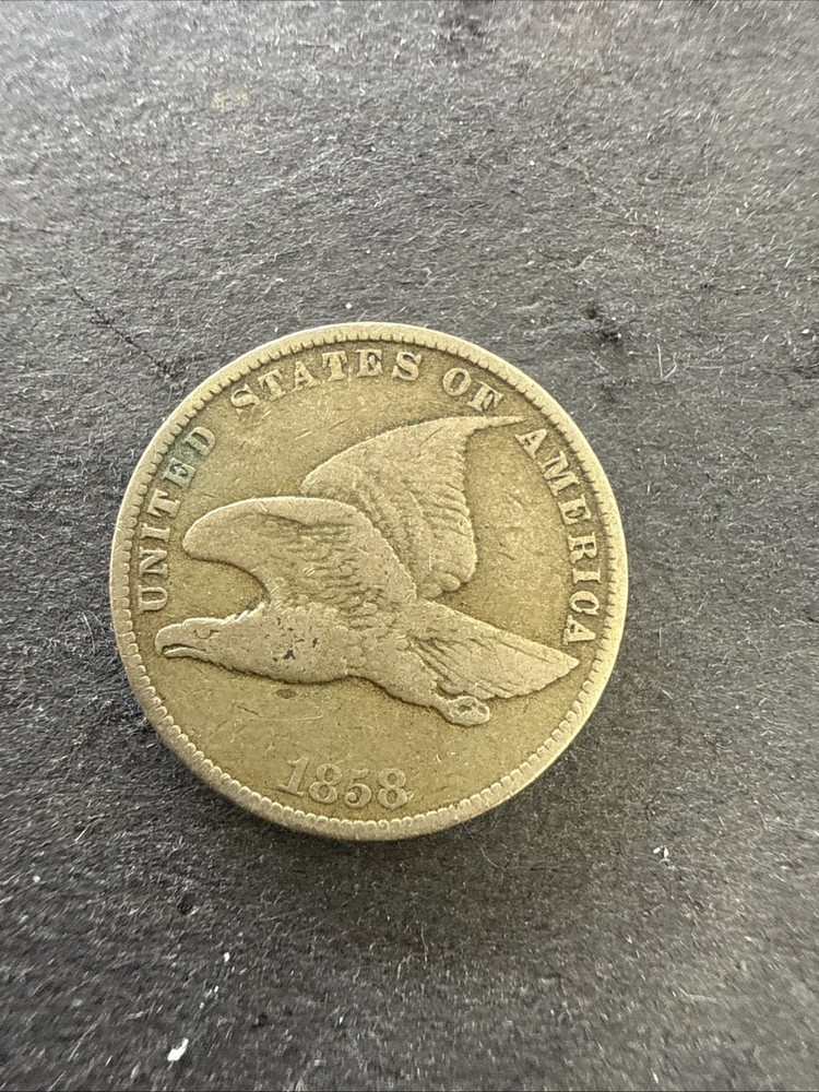 1858 ~ FLYING EAGLE CENT  #21057