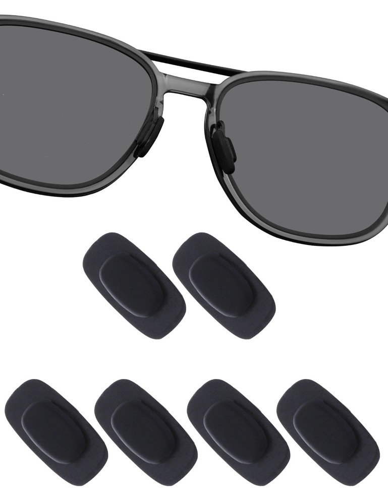 Replacement Silicon  Black Nose Pads for Sunglasses Frames 12mm