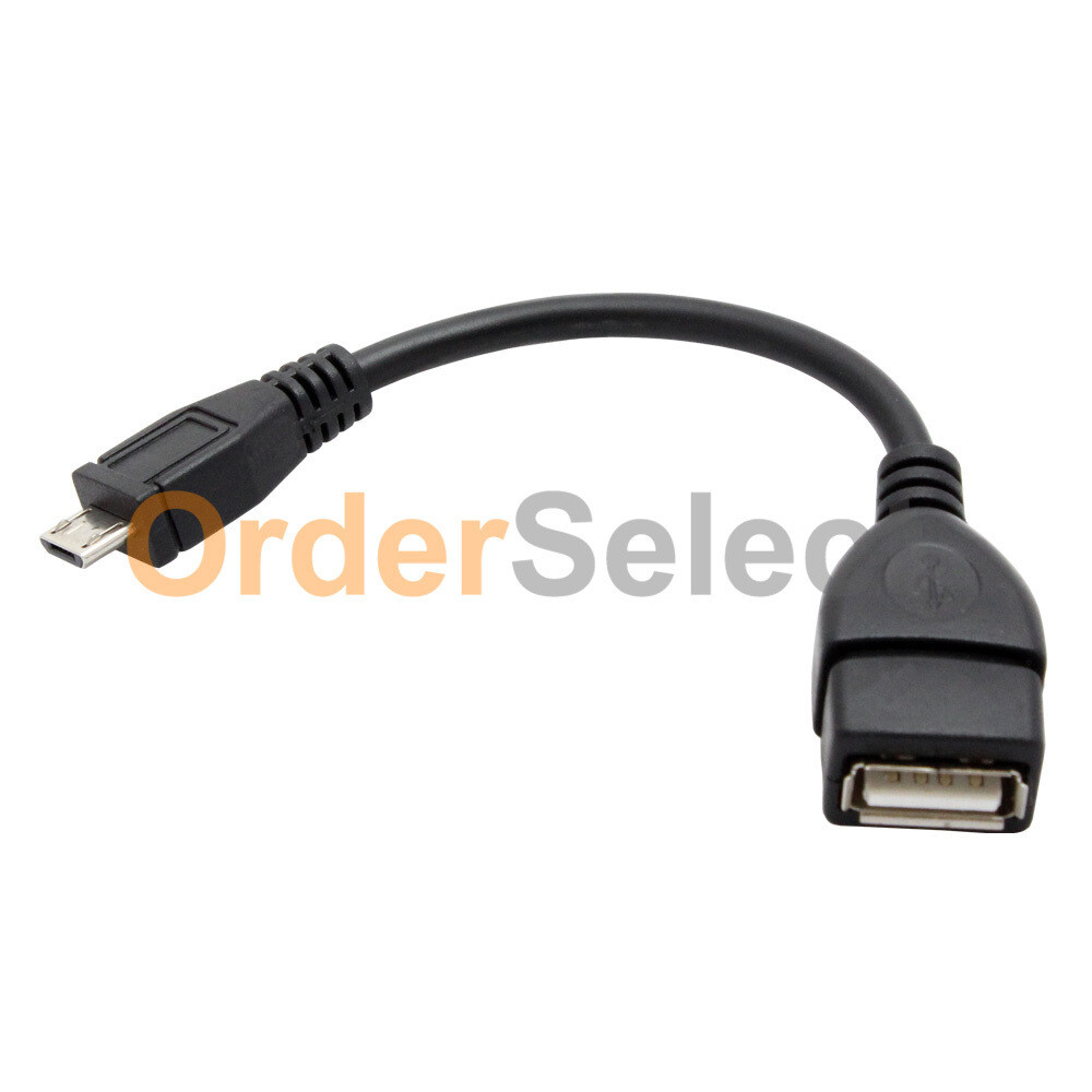 USB Micro B to A Adapter OTG Cable for Microsoft Surface 2 3/Surface Pro 2 3