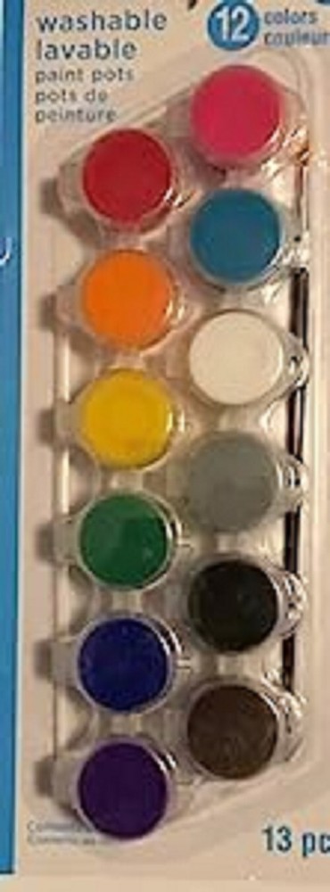 Creatology 12 Count Washable Paint Pots Ages 3+