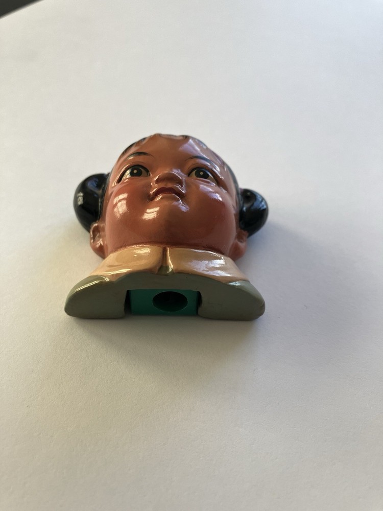 Pencil Sharpener Native Girl Head