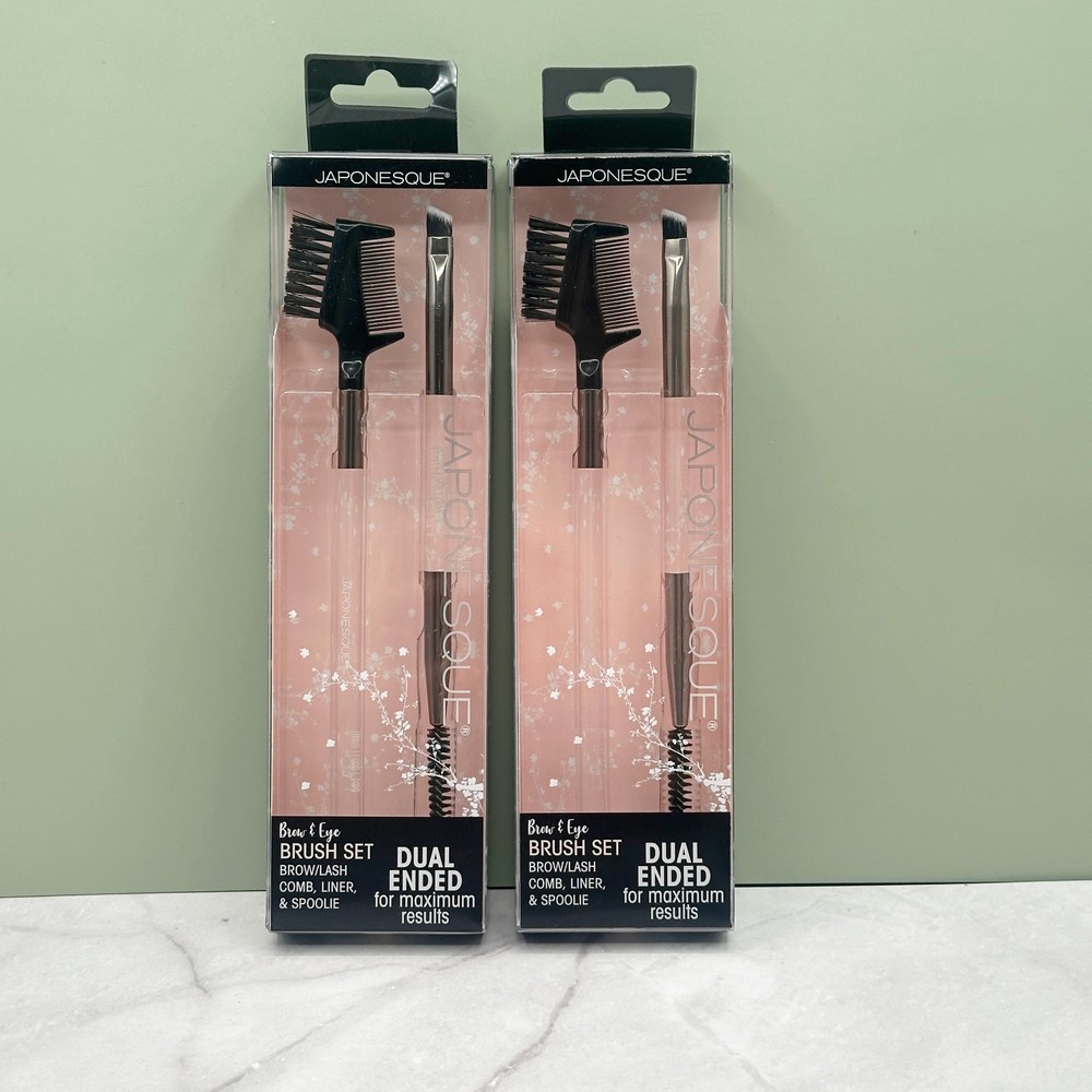 Japonesque Brow Brush Dual Ended Set - 2 PACK