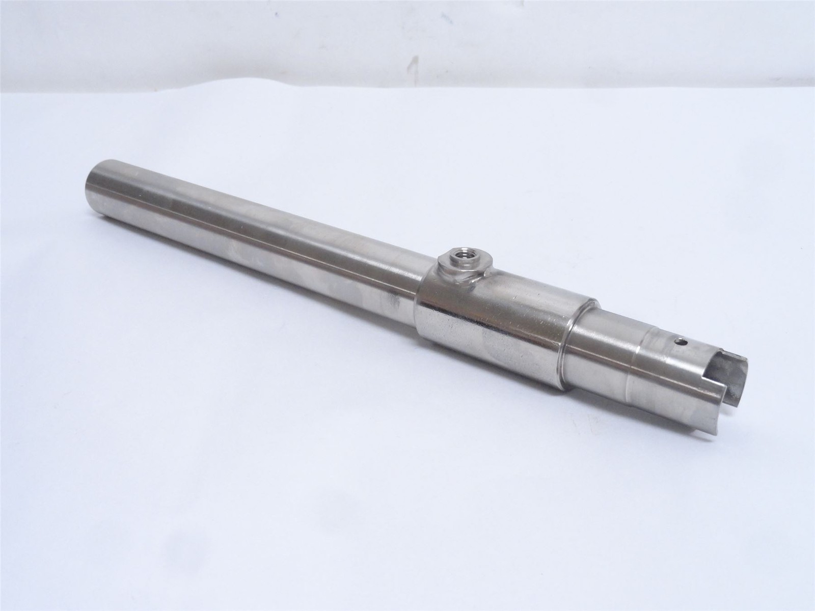 249251 New-No Box; Marel 4110526 Specialty Pipe Assembly; SS; 12-3/8" Long