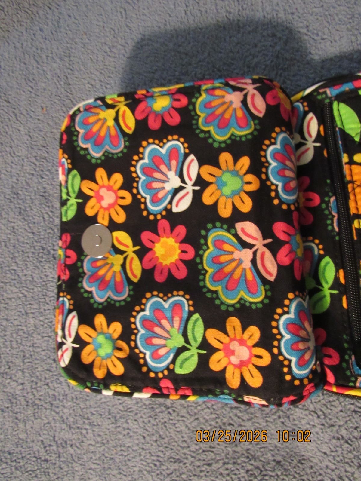 Disney Parks Vera Bradley Mini Hipster Midnight Mickey Mouse Crossbody New